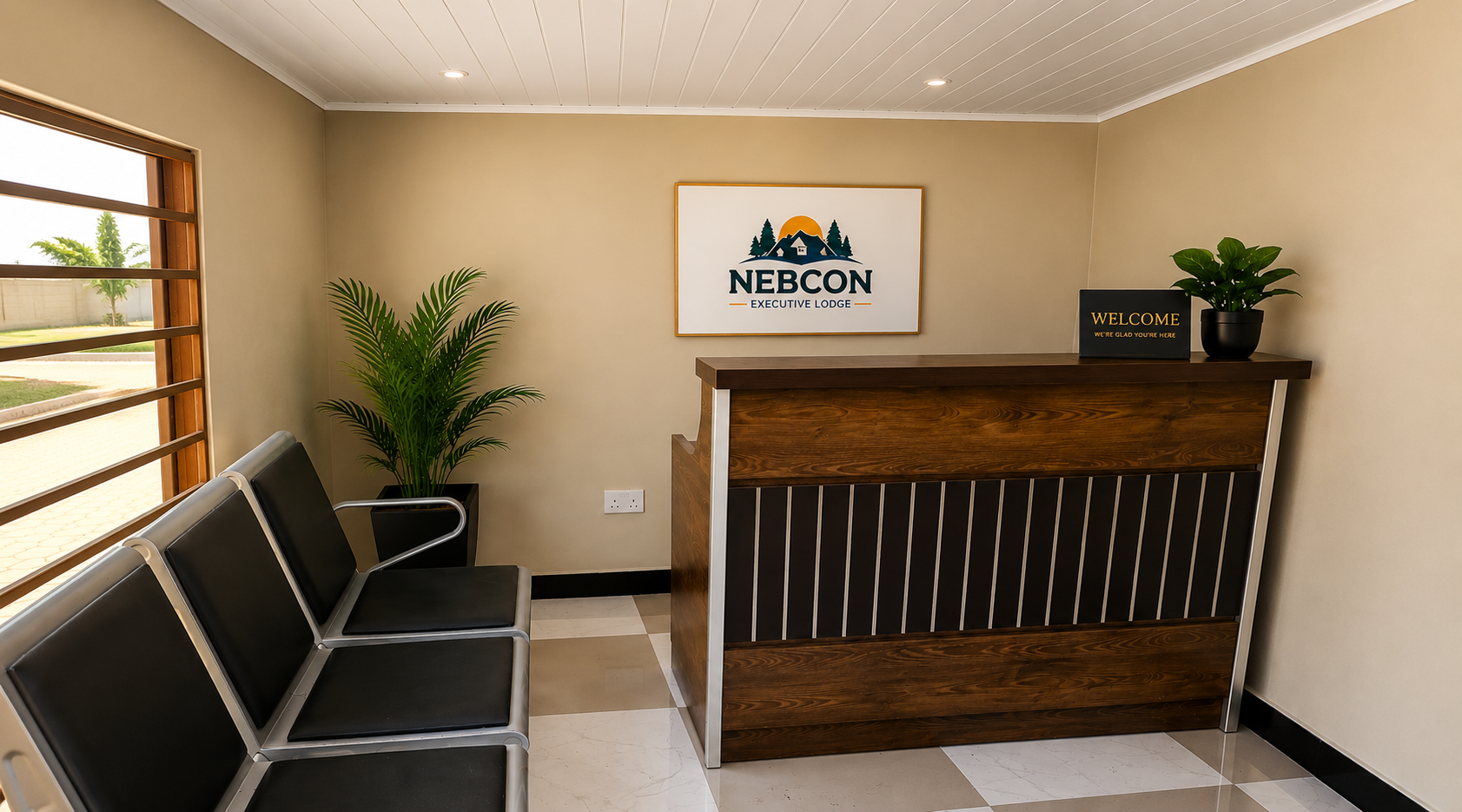 Reception interior