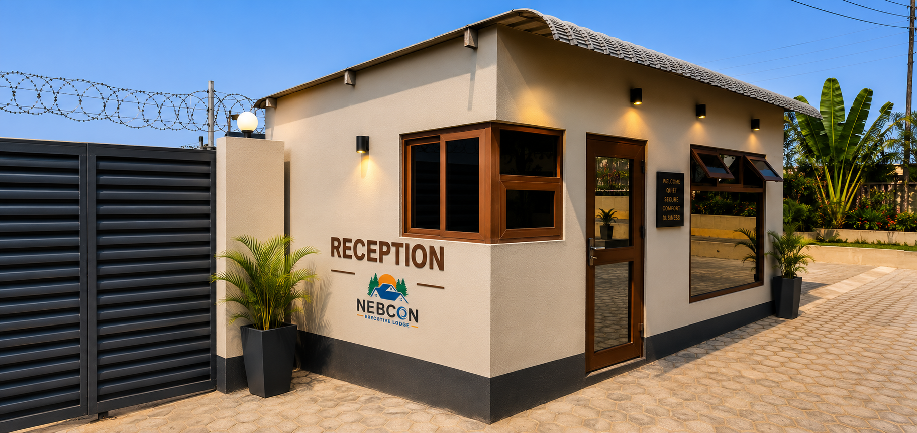 Reception entrance